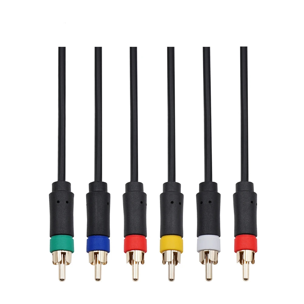 Bitfunx Component Cable 1.8m Premium High Resolution for Sony PlayStation 2 & 3 - Bitfunx Official Store
