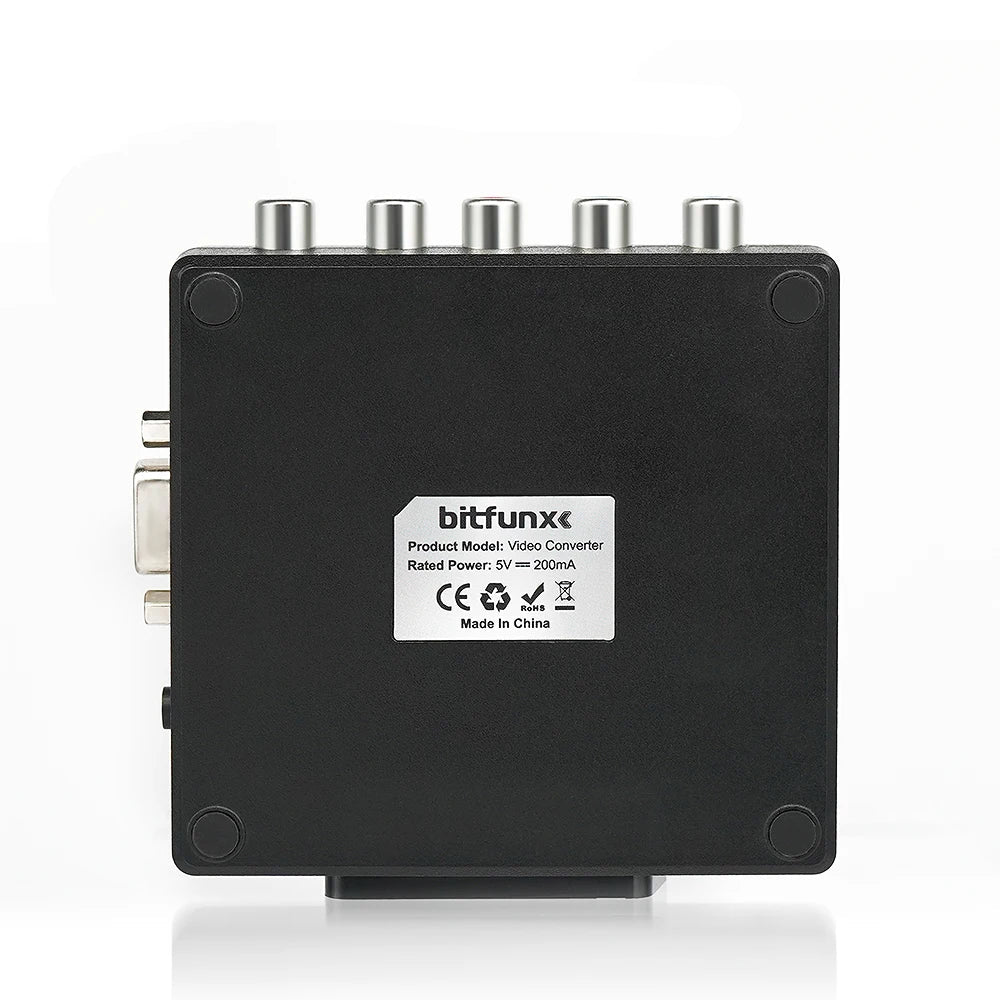 Bitfunx RGBS/VGA to YPbPr Adapter for Nintendo 64 PS1 PS2 SNES Genesis Dreamcast - Bitfunx Official Store