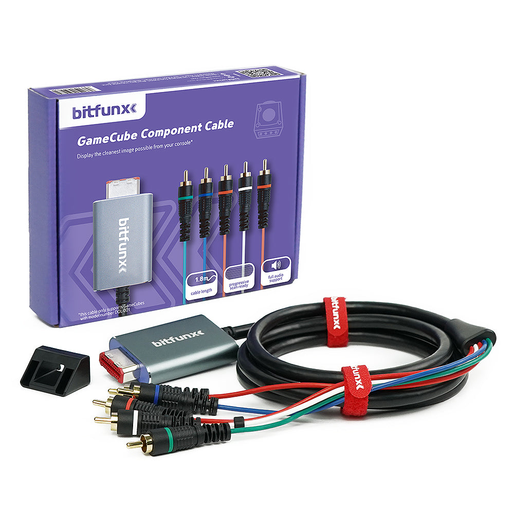 Bitfunx Component Video 5RCA YPbPr Cable for GameCube DOL-001 - Bitfunx Official Store