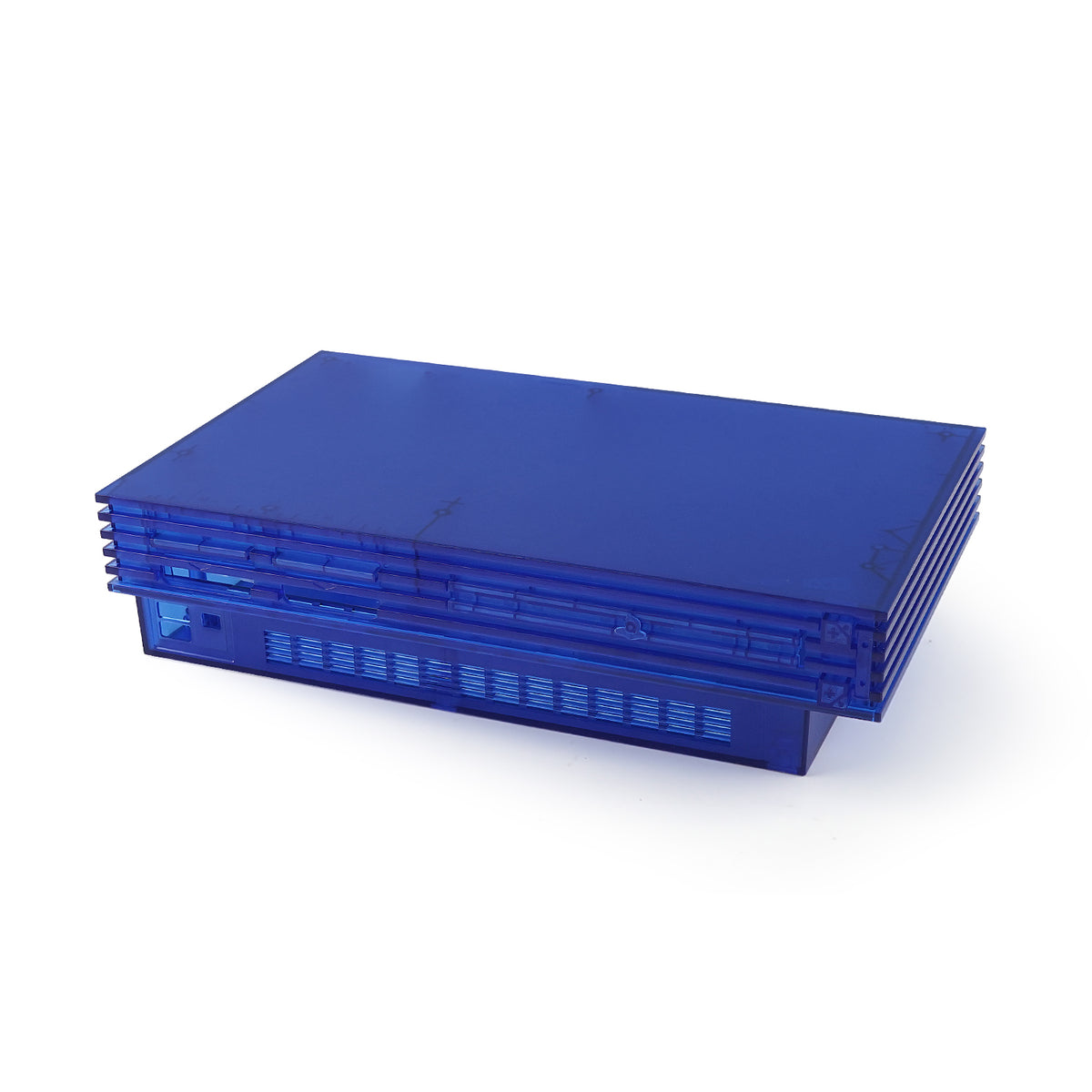 Bitfunx Transparent Replacement Shell for PlayStation 2 Fat - Bitfunx Official Store