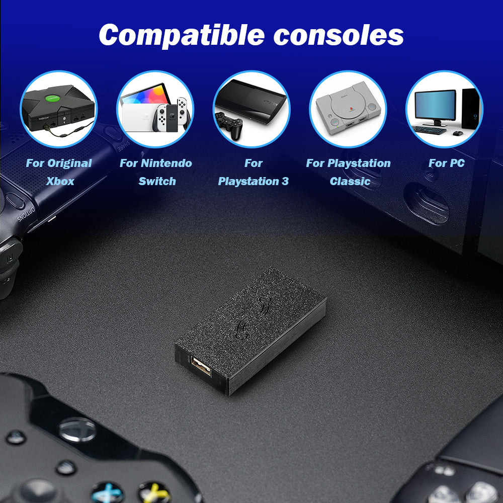 OGX Mini Converter For 360/PS4 Controlloer Adapter For Retro Original Xbox/PS3/PC/Nintendo Switch Game Console Accessories
