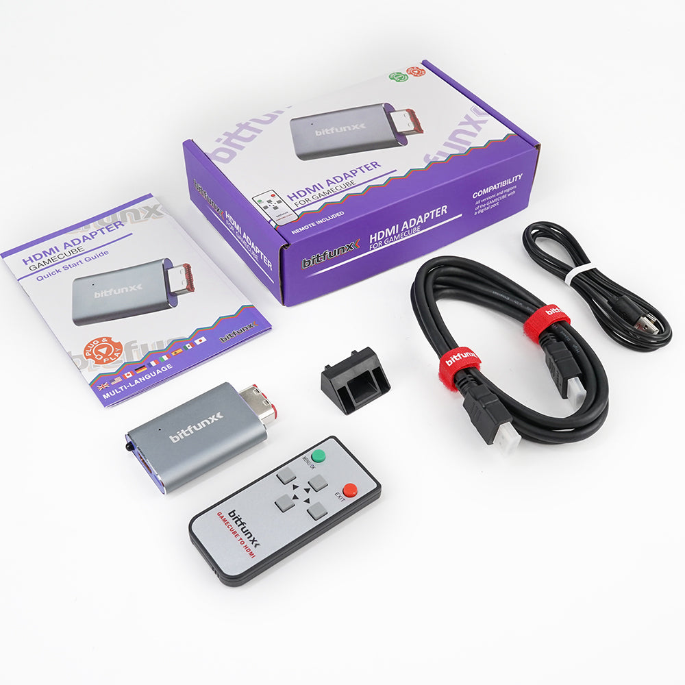 Bitfunx Digital AV to HDMI® Adapter for GameCube DOL-001 - Bitfunx Official Store