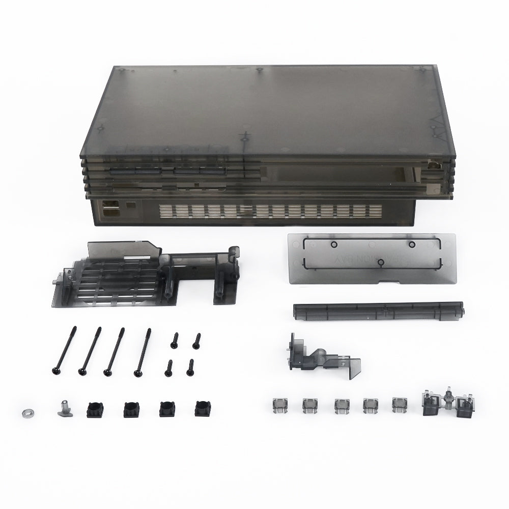 Bitfunx Transparent Replacement Shell for PlayStation 2 Fat - Bitfunx Official Store