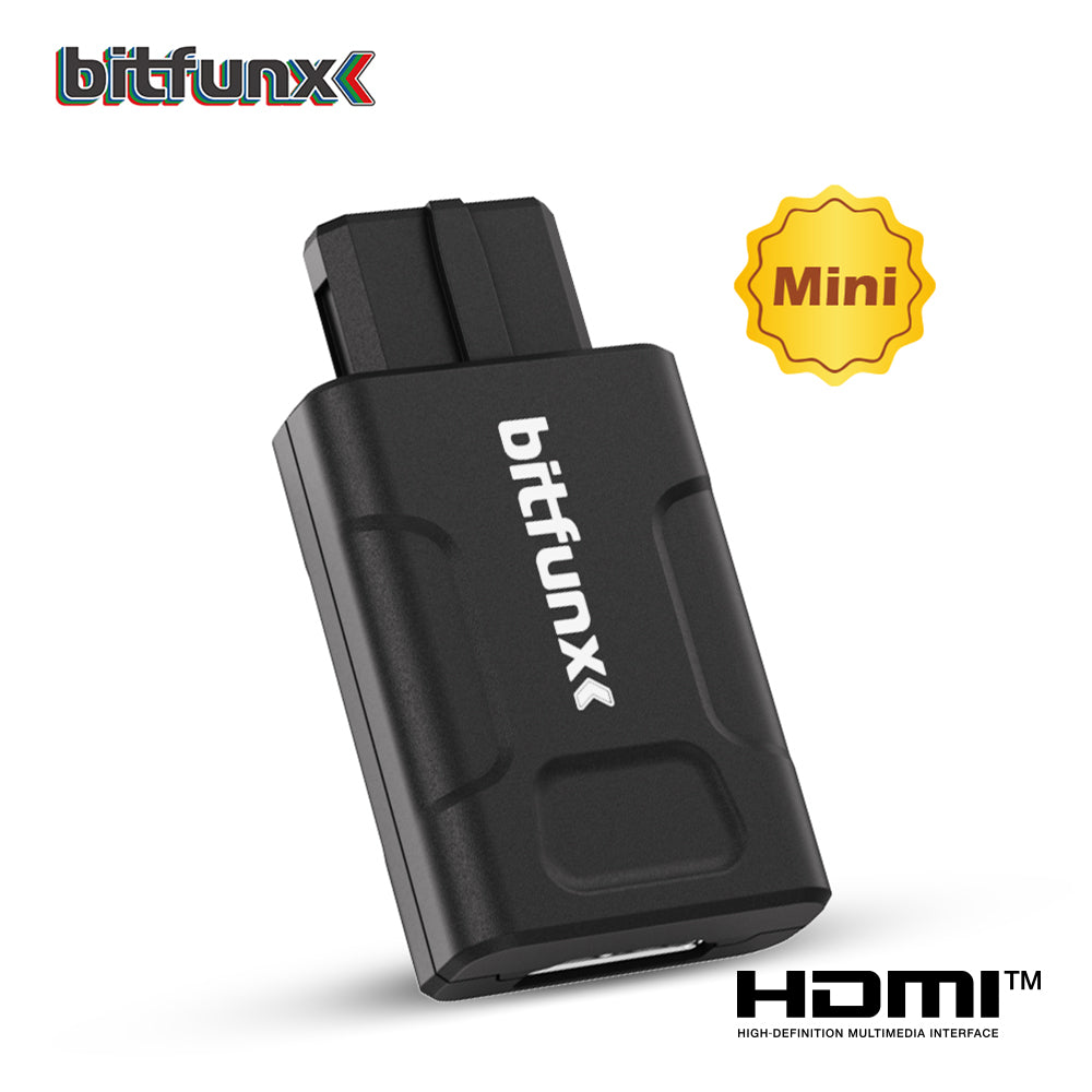 Bitfunx Mini HDMI® Adapter for N64 SNES SFC NGC
