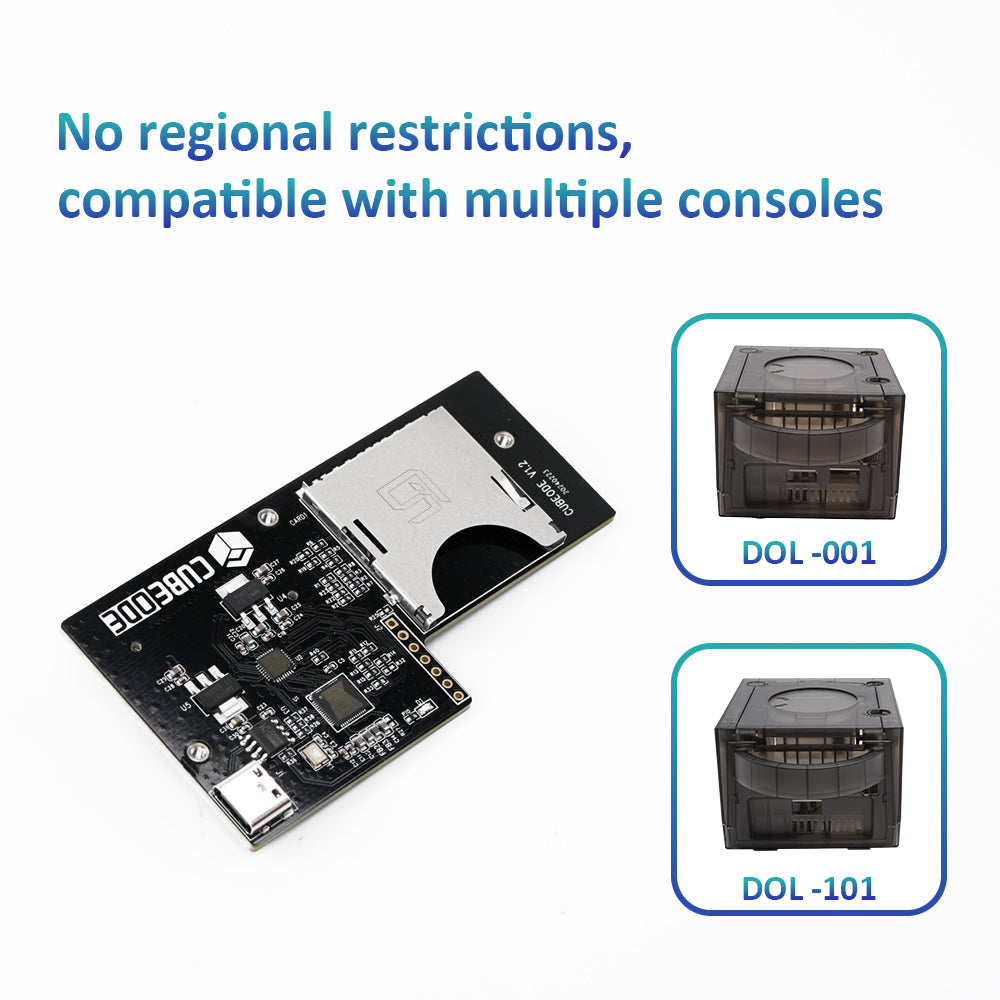 Bitfunx CUBEODE V1.2 Optical Drive Emulator for GameCube Console