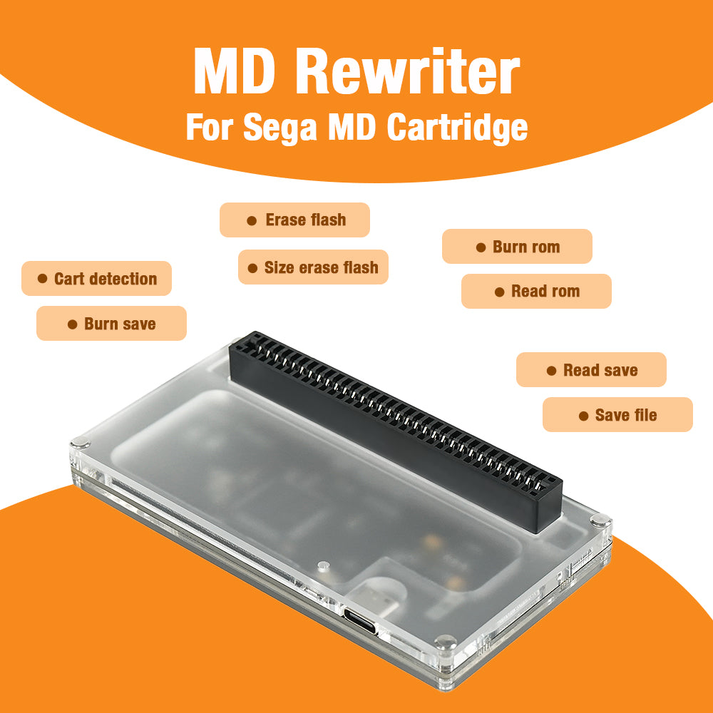 Bitfunx MD Rewriter For Sega MD Cartridges