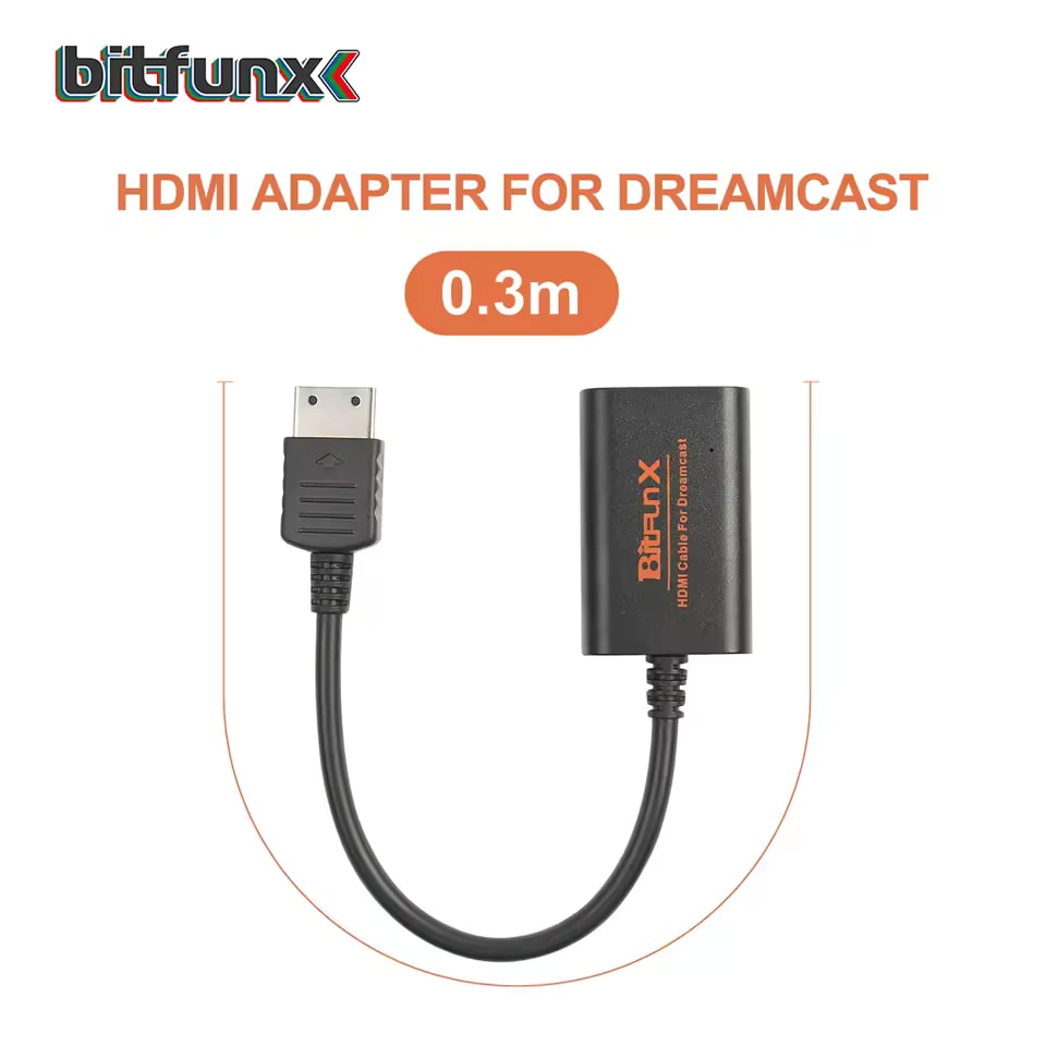 Bitfunx HDMI™ Adapter HD Link Cable for Sega Dreamcast - Bitfunx Official Store