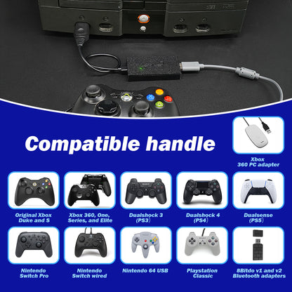 OGX Mini Converter For 360/PS4 Controlloer Adapter For Retro Original Xbox/PS3/PC/Nintendo Switch Game Console Accessories
