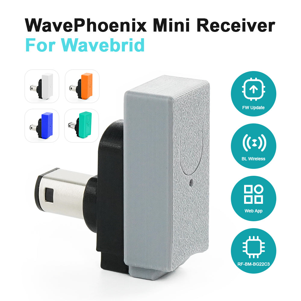 Bitfunx WavePhoenix Wireless Receiver for WaveBird NGC Wii RVL-001 - Bitfunx Official Store