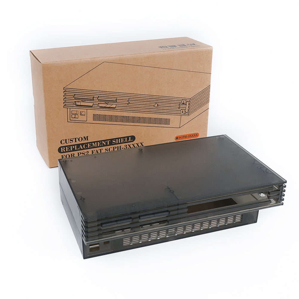 Bitfunx Transparent Replacement Shell for PlayStation 2 Fat - Bitfunx Official Store