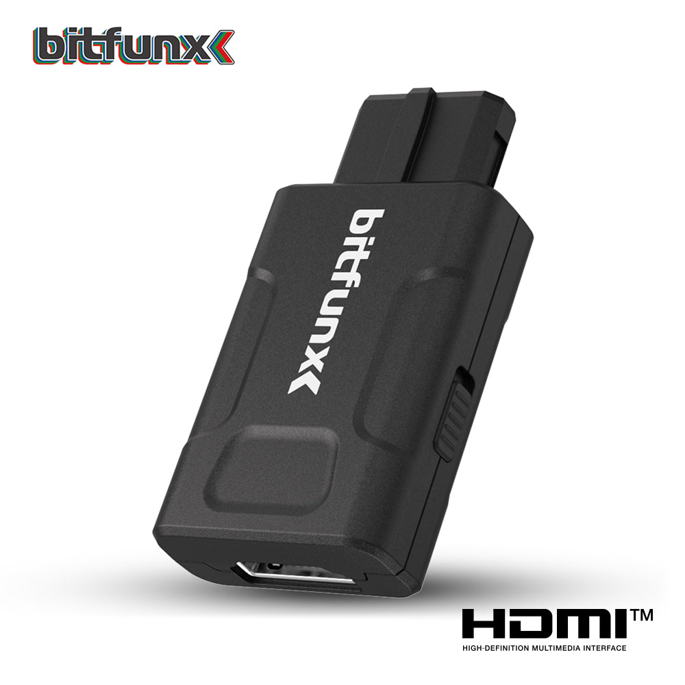 Bitfunx Mini HDMI® Adapter for N64 SNES SFC NGC