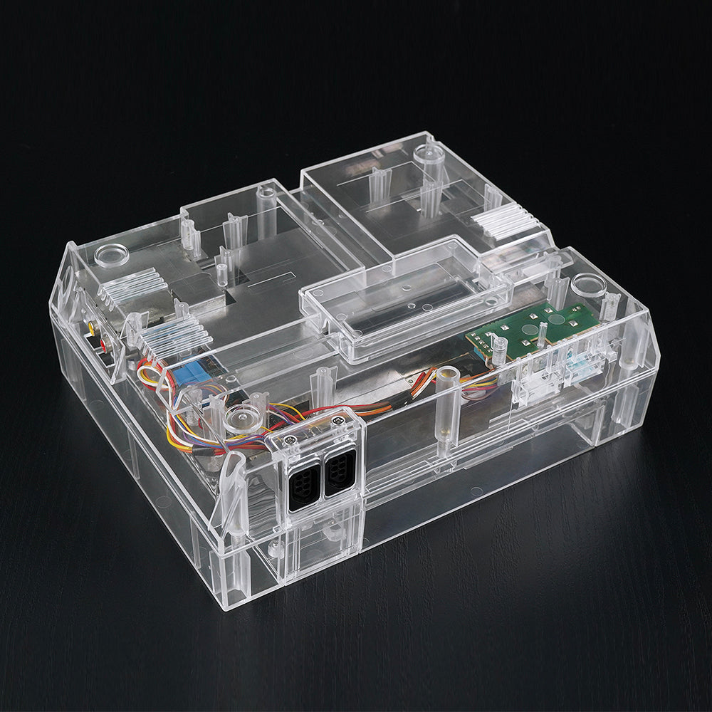 Bitfunx Transparent Replacement Shell for Nintendo Entertainment System - Bitfunx Official Store