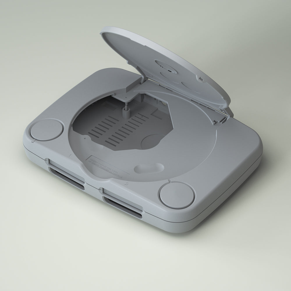 Bitfunx Transparent Replacement Shell for PlayStation One - Bitfunx Official Store