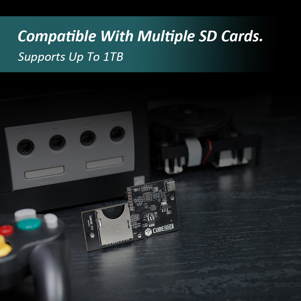 Bitfunx CUBEODE V1.2 Optical Drive Emulator for GameCube Console
