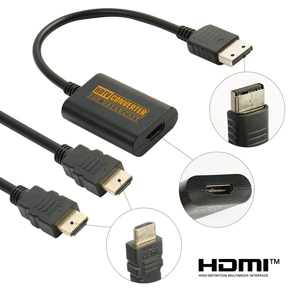 Bitfunx HDMI™ Adapter HD Link Cable for Sega Dreamcast - Bitfunx Official Store