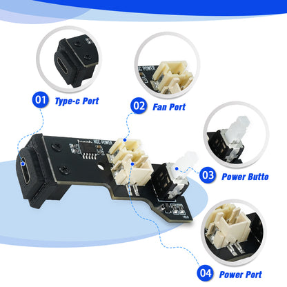 Bitfunx USB-C Power Adapter for NGC GameCube Type C PSU Mod - Bitfunx Official Store