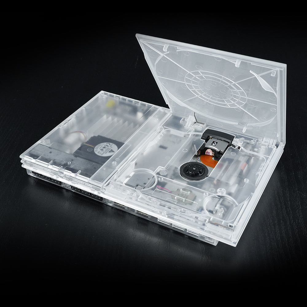 Bitfunx Transparent Replacement Shell for PlayStation 2 Slim - Bitfunx Official Store