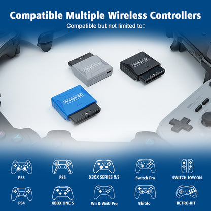 Bitfunx Mini Blueretro Receiver Adapter for PS1 PS One PS2 - Bitfunx Official Store