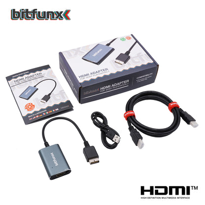 Bitfunx RGBS/Component to HDMI® Adapter for PlayStation 2