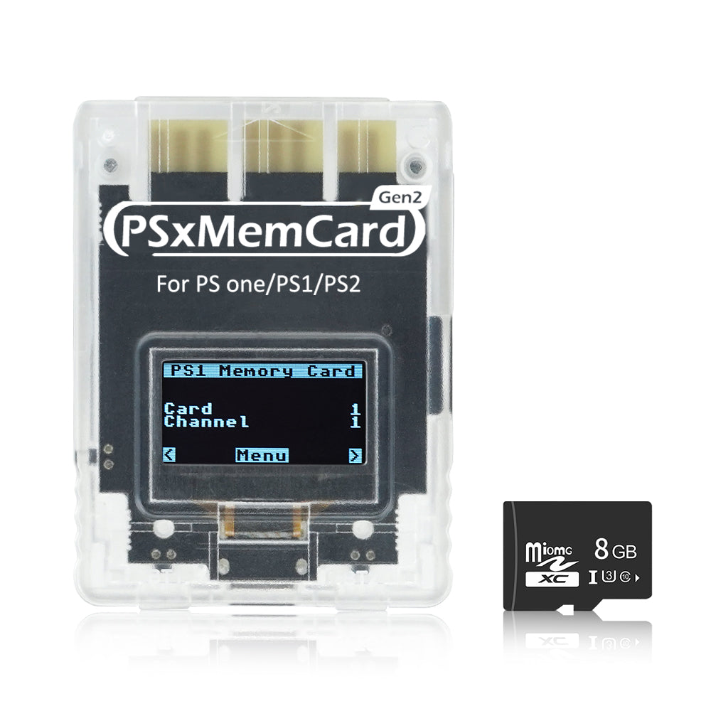 Bitfunx PSxMemCard Gen2 for PS One PS1 PS2 - Bitfunx Official Store