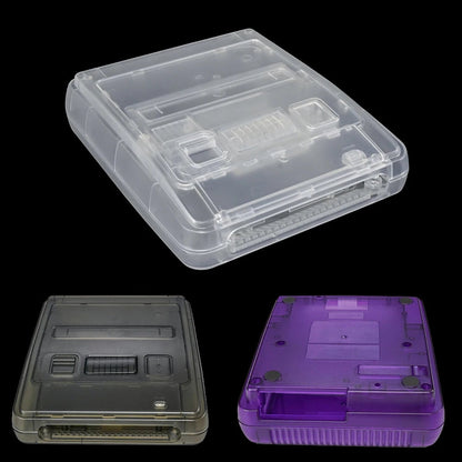 Bitfunx Transparent Replacement Shell for Super Nintendo NTSC-J Super Famicom - Bitfunx Official Store