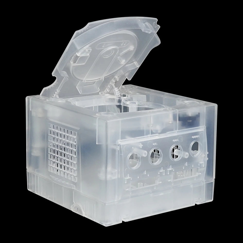 Gamecube Translucent Purple Shell Bitfunx GameCube Transparent Replacement Shell for NGC housing ...