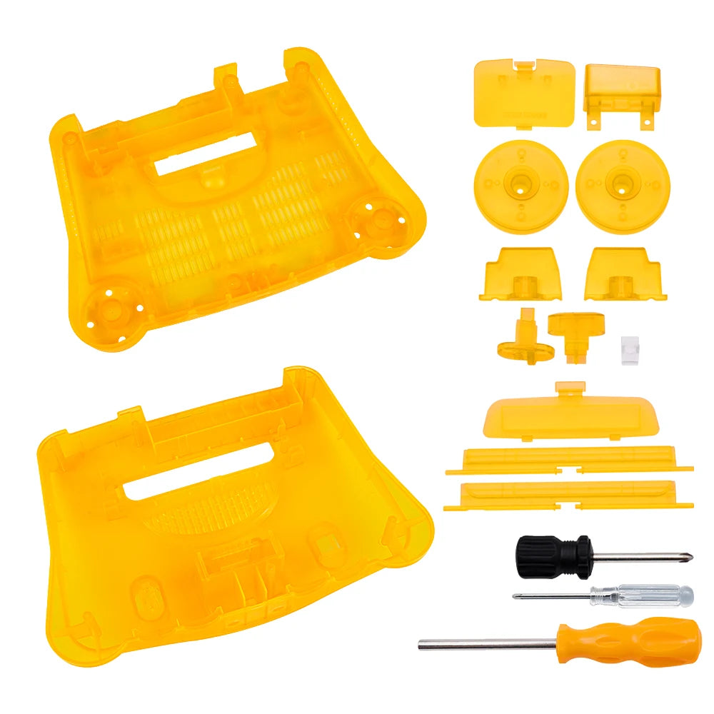 Bitfunx Transparent Replacement Shell for Nintendo 64 - Bitfunx Official Store