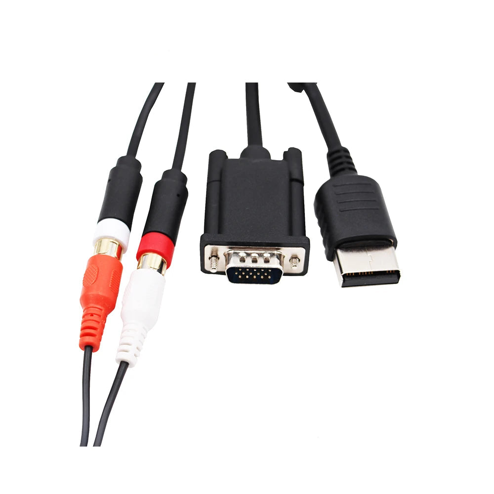 Bitfunx VGA Cable With 3.5mm RCA Audio for Sega Dreamcast - Bitfunx Official Store