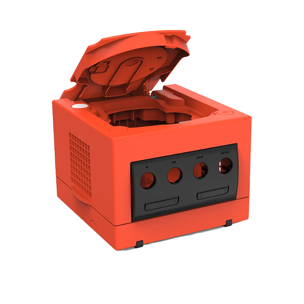 Bitfunx Transparent Replacement Shell for GameCube - Bitfunx Official Store