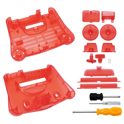 Bitfunx Transparent Replacement Shell for Nintendo 64 - Bitfunx Official Store