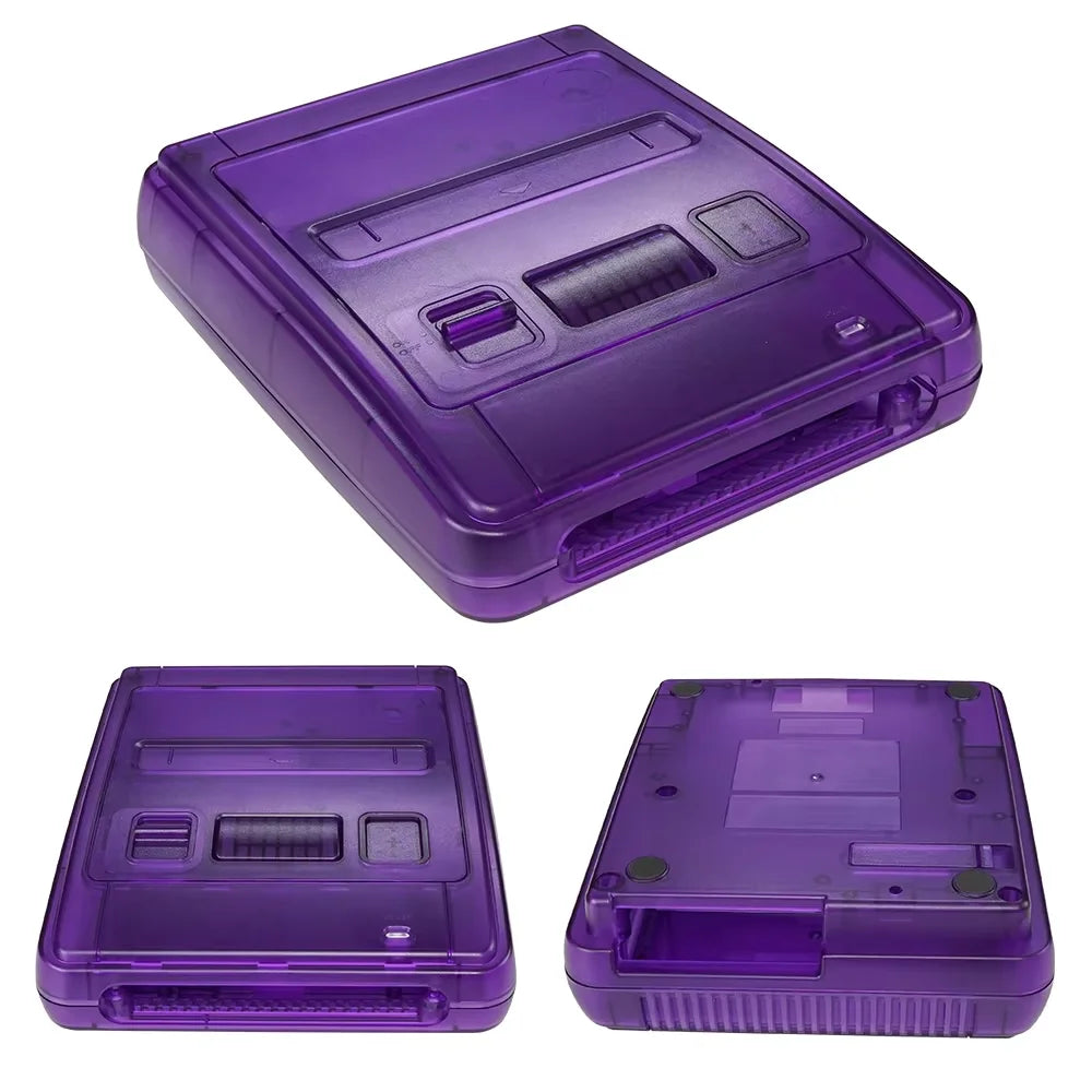 Bitfunx Transparent Replacement Shell for Super Nintendo NTSC-J Super Famicom - Bitfunx Official Store