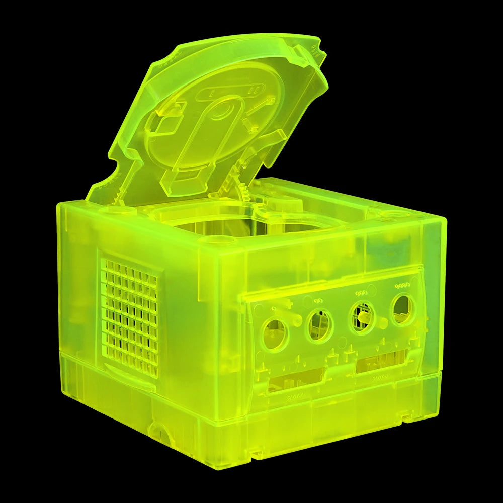 Bitfunx Transparent Replacement Shell for GameCube - Bitfunx Official Store