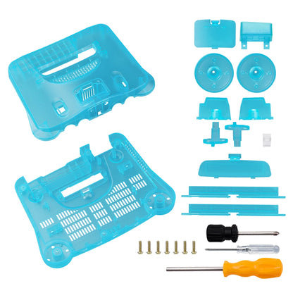 Bitfunx Transparent Replacement Shell for Nintendo 64 - Bitfunx Official Store