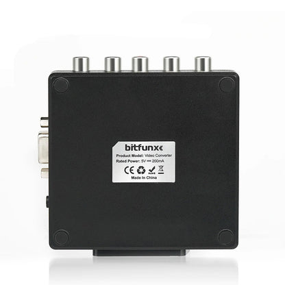 Bitfunx RGBS/VGA to YPbPr Adapter for Nintendo 64 PS1 PS2 SNES Genesis Dreamcast - Bitfunx Official Store