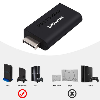 Bitfunx Component to HDMI Adaptor for PS2 Slim & Fat PS3 - Bitfunx Official Store