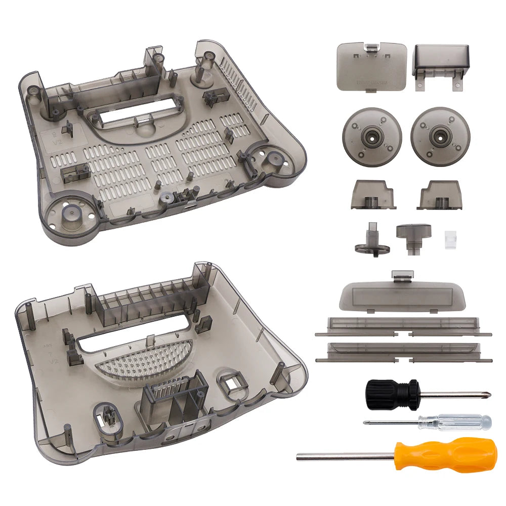 Bitfunx Transparent Replacement Shell for Nintendo 64 - Bitfunx Official Store