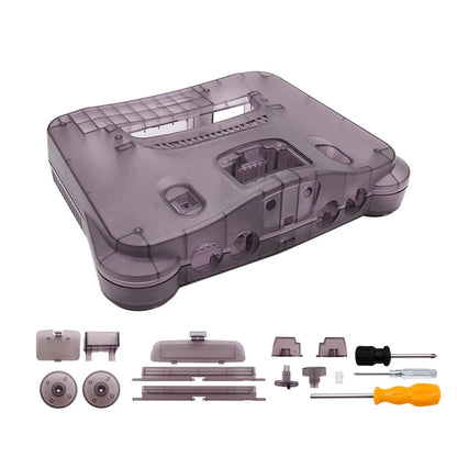 Bitfunx Transparent Replacement Shell for Nintendo 64 - Bitfunx Official Store