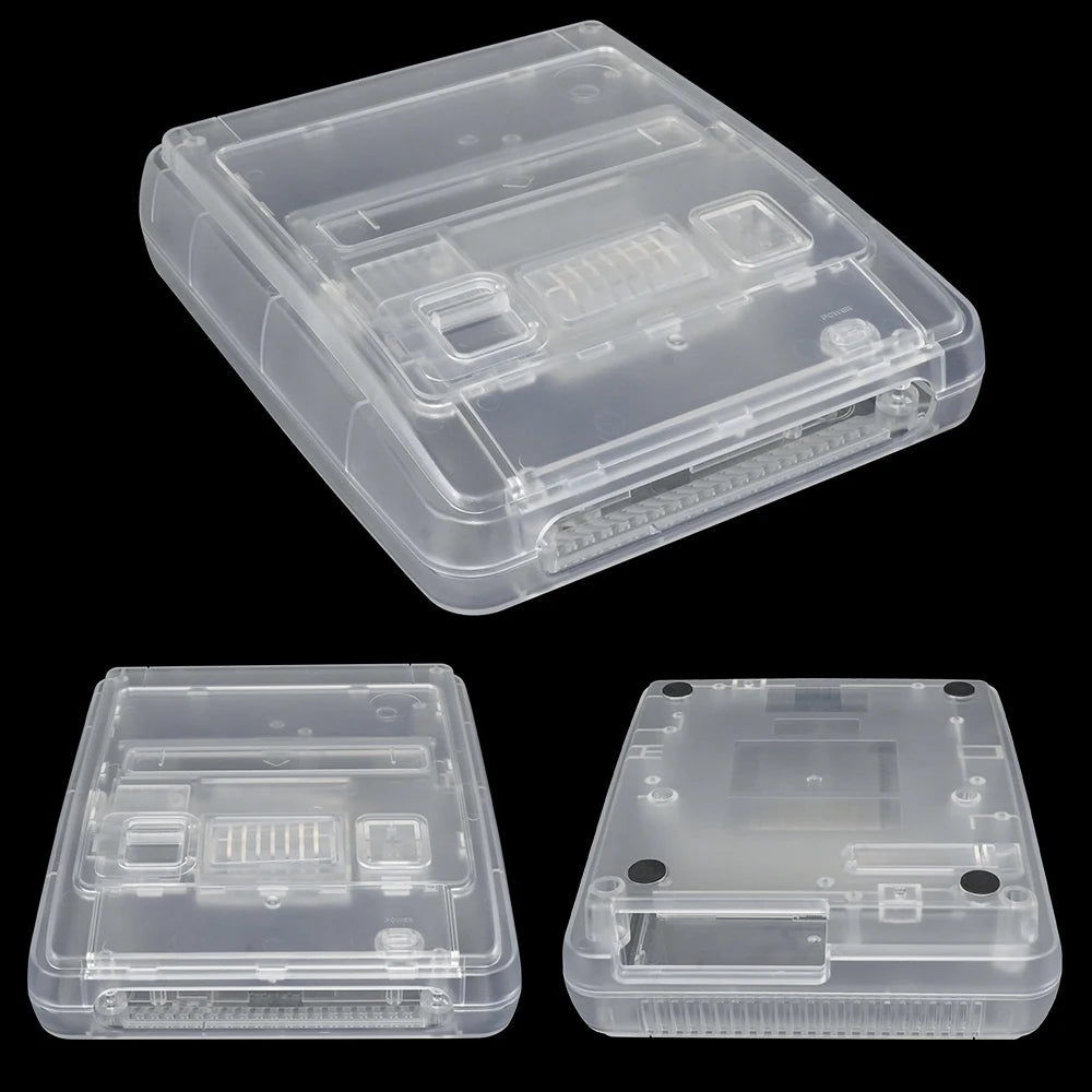 Bitfunx Transparent Replacement Shell for Super Nintendo NTSC-J Super Famicom - Bitfunx Official Store