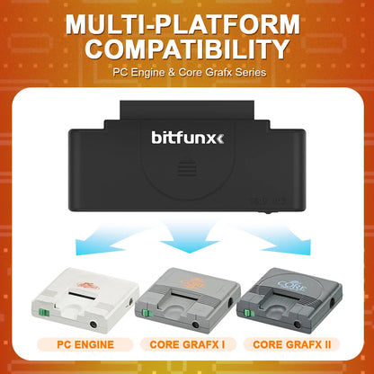 Bitfunx RGBS to HDMI for PC Engine Core Grafx I & II - Bitfunx Official Store