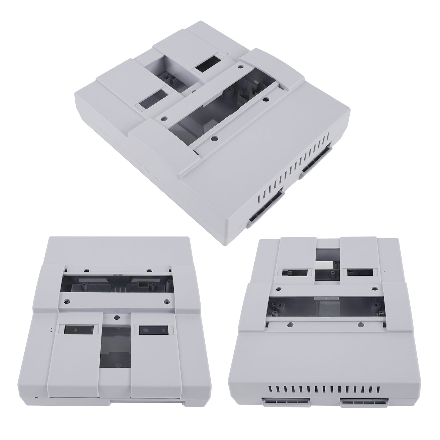 Bitfunx SNES Transparent Replacement Shell for Super Nintendo