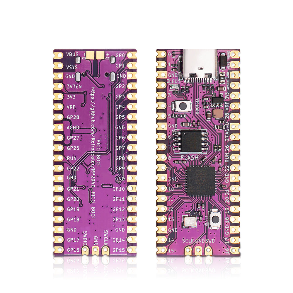Bitfunx PicoBoot RP2040 Board – 16MB Flash USB-C Microcontroller Board for GameCube