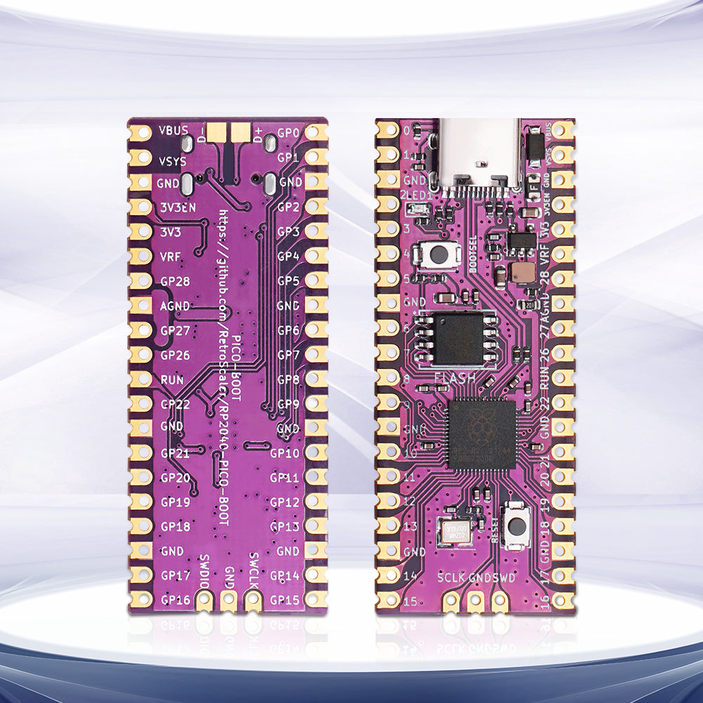 Bitfunx PicoBoot RP2040 Board – 16MB Flash USB-C Microcontroller Board for GameCube