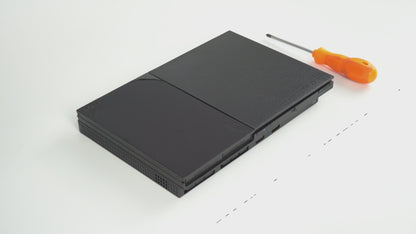 Bitfunx Transparent Replacement Shell for PlayStation 2 Slim