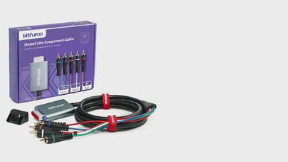 Bitfunx Component Video 5RCA YPbPr-Kabel für GameCube 