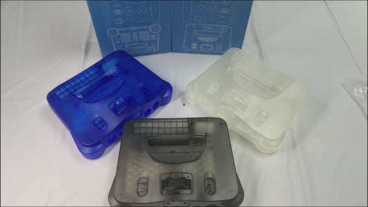 Bitfunx Transparent Replacement Shell for Nintendo 64