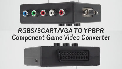 Bitfunx RGBS/VGA to YPbPr Adapter for PS1 PS2 SNES Genesis Dreamcast